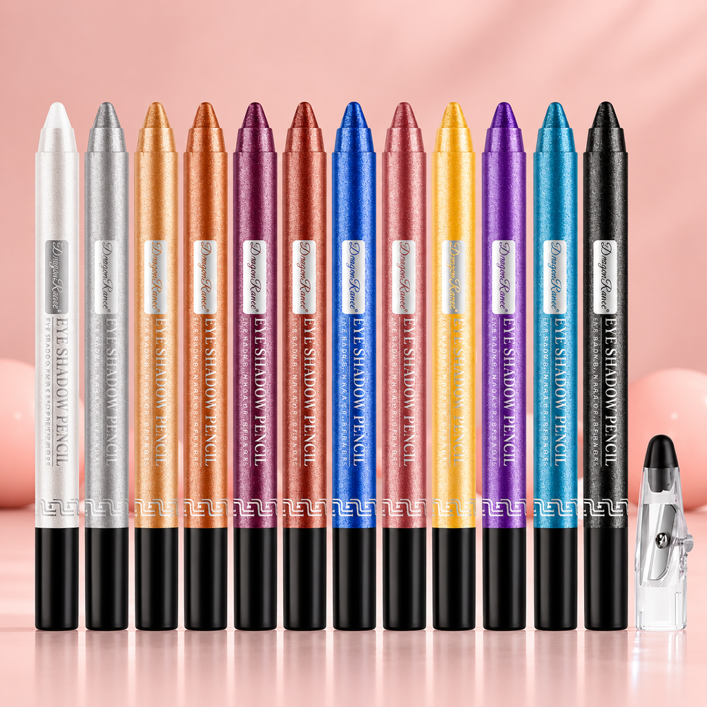 12-Piece Pearlescent Eye Shadow Stick Set