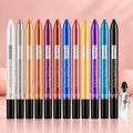 12-Piece Pearlescent Eye Shadow Stick Set