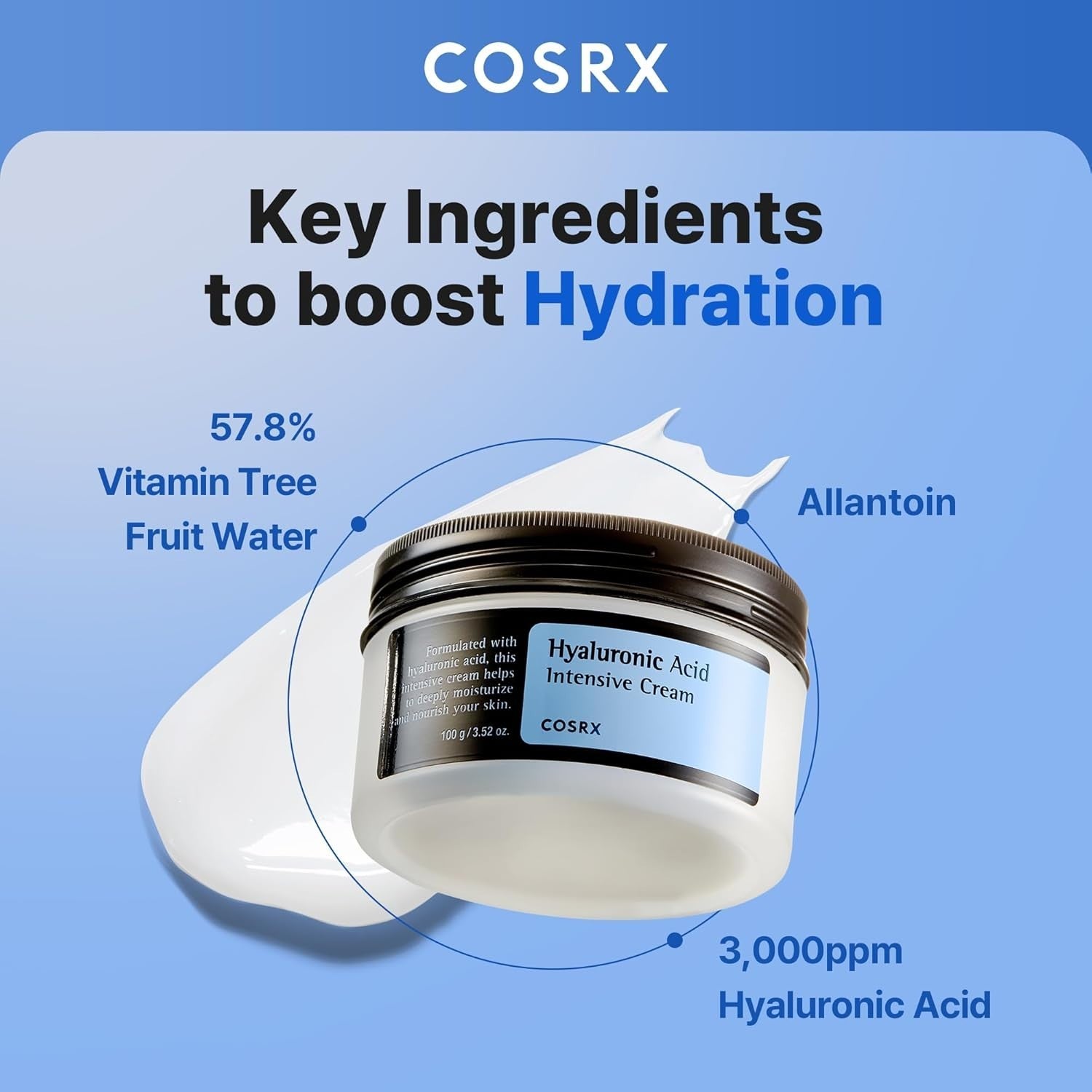 COSRX COS25 Hyaluronic Acid Intensive Cream - 100Ml