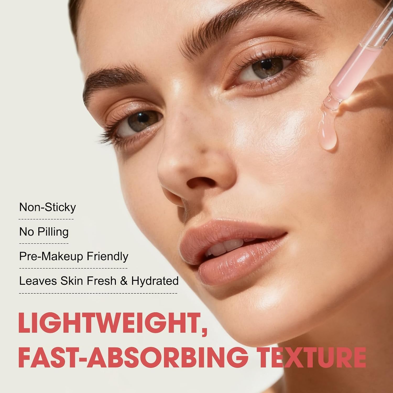 Pink PDRN Salmon DNA Serum – Salmon DNA 10,320Ppm with 12 Peptides & Niacinamide for Skin Repair, Hydration & Firming