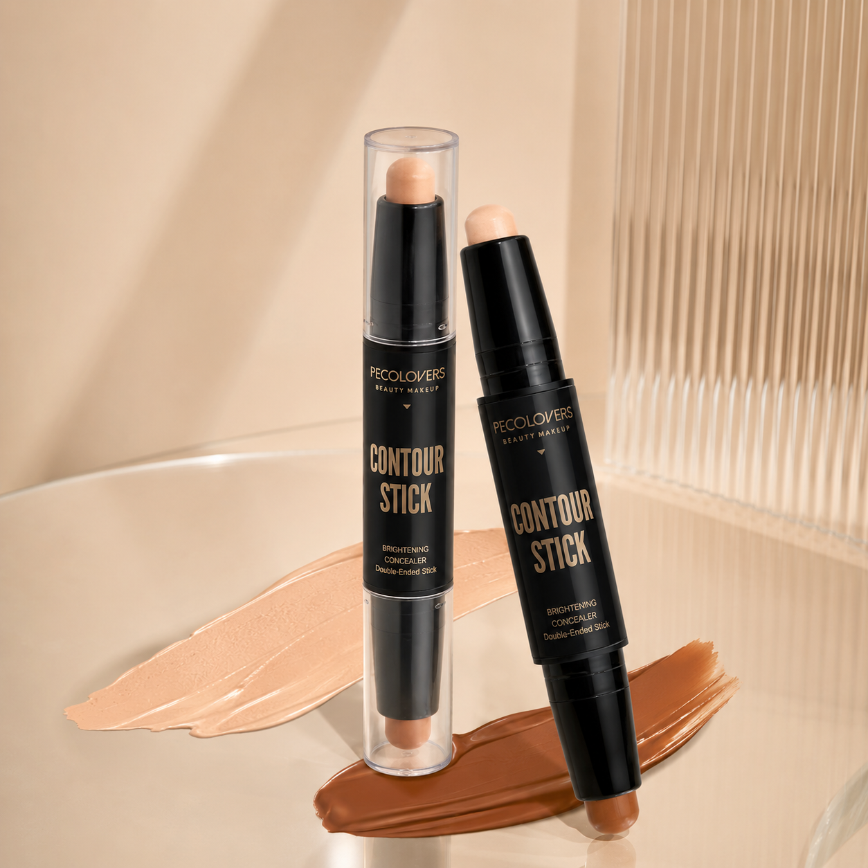 Double Head Highlight Contour Stick