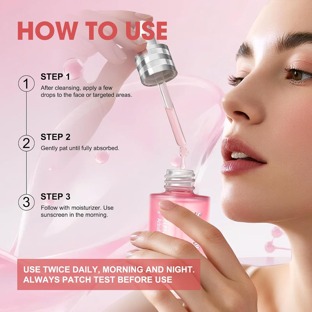 Pink PDRN Salmon DNA Serum – Salmon DNA 10,320Ppm with 12 Peptides & Niacinamide for Skin Repair, Hydration & Firming