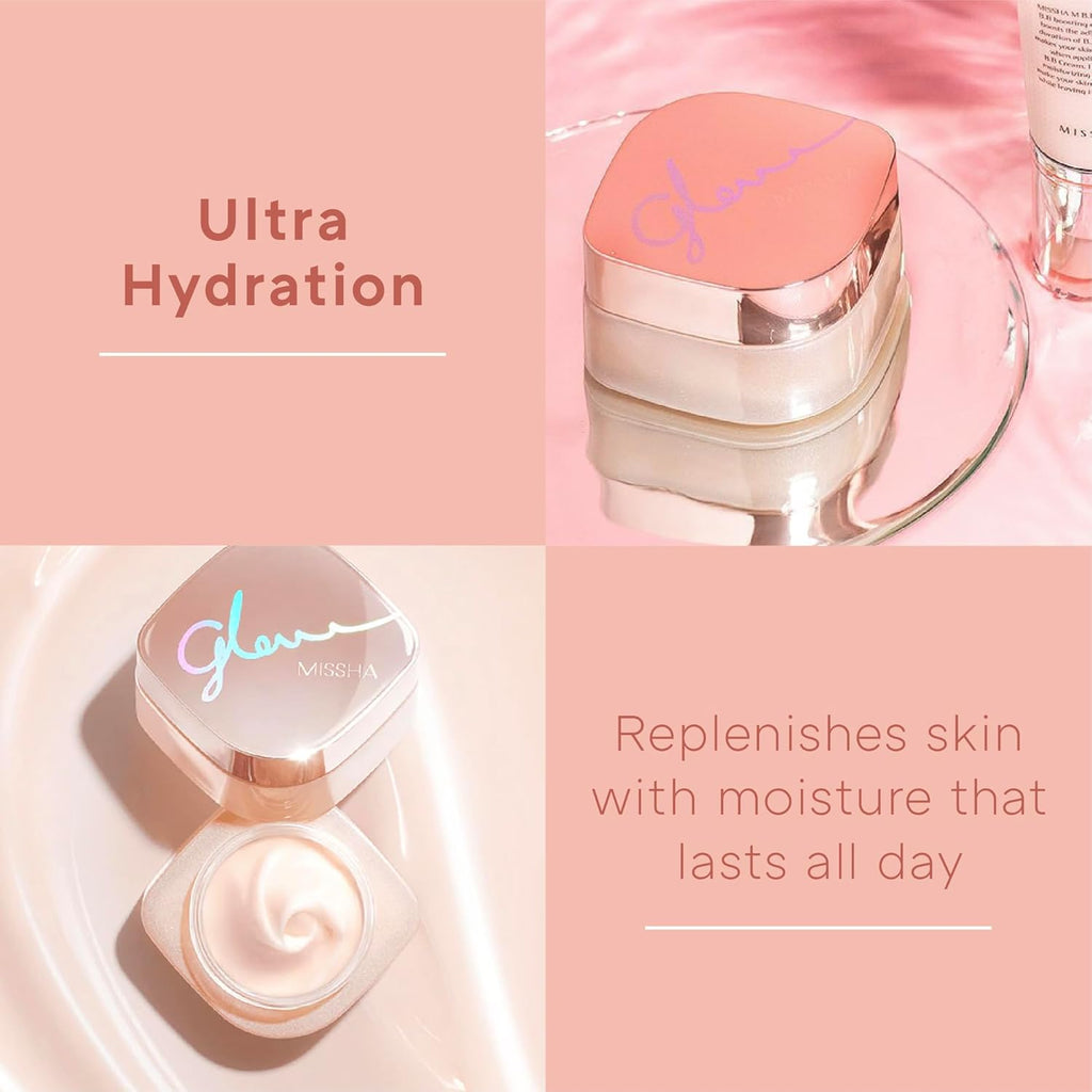 Glow Skin Balm 1.69 Fl Oz/ 50Ml 4-In-1 Primer, Moisturizing Cream, Morning Pack, Luminizing Cream for a Flawless Natural Glow, Glass Skin