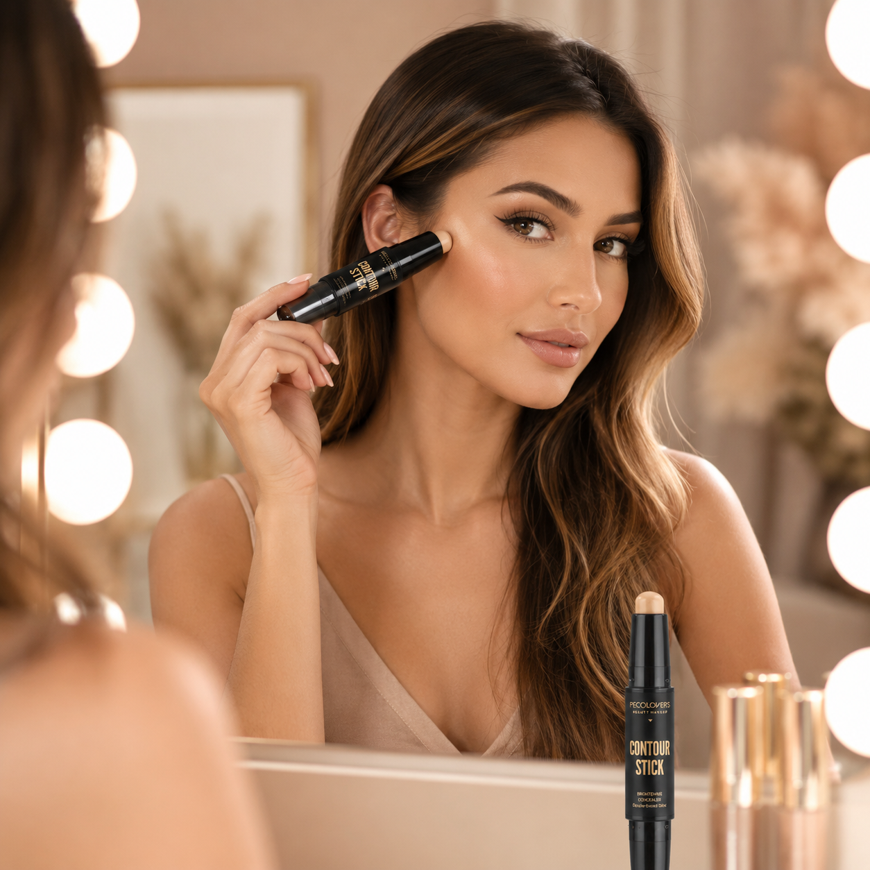 Double Head Highlight Contour Stick